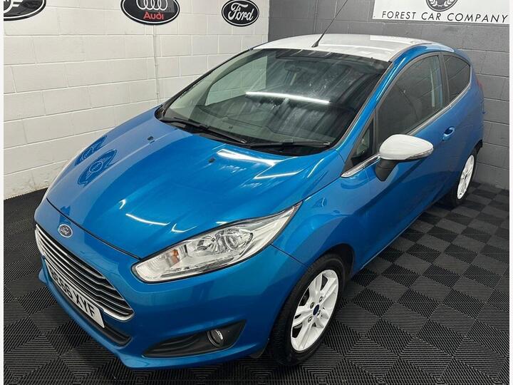 Ford Fiesta 1.0T EcoBoost Zetec Blue Edition Euro 6 (s/s) 3dr
