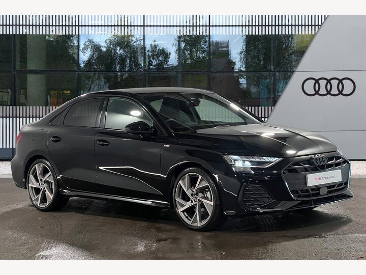 Audi A3 Saloon 1.5 TFSI 35 Black Edition S Tronic Euro 6 (s/s) 4dr