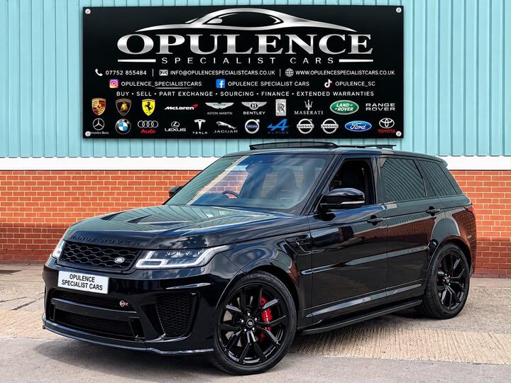 Land Rover Range Rover Sport 5.0 P575 V8 SVR Auto 4WD Euro 6 (s/s) 5dr