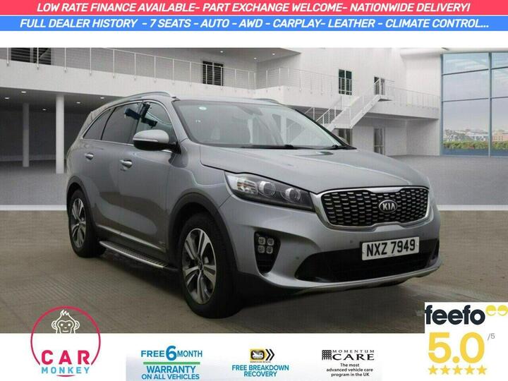 Kia Sorento 2.2 CRDi GT-Line Auto AWD Euro 6 (s/s) 5dr