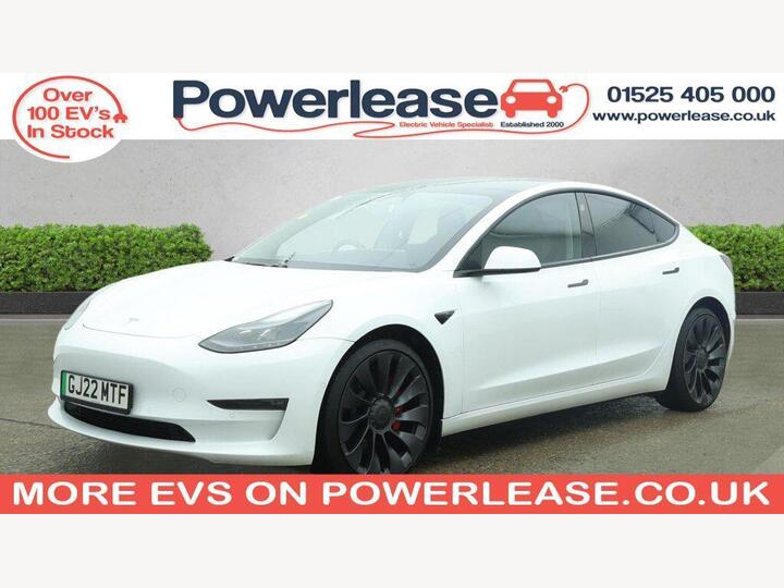 Tesla Model 3 (Dual Motor) Performance Auto 4WDE 4dr (Performance Upgrade)