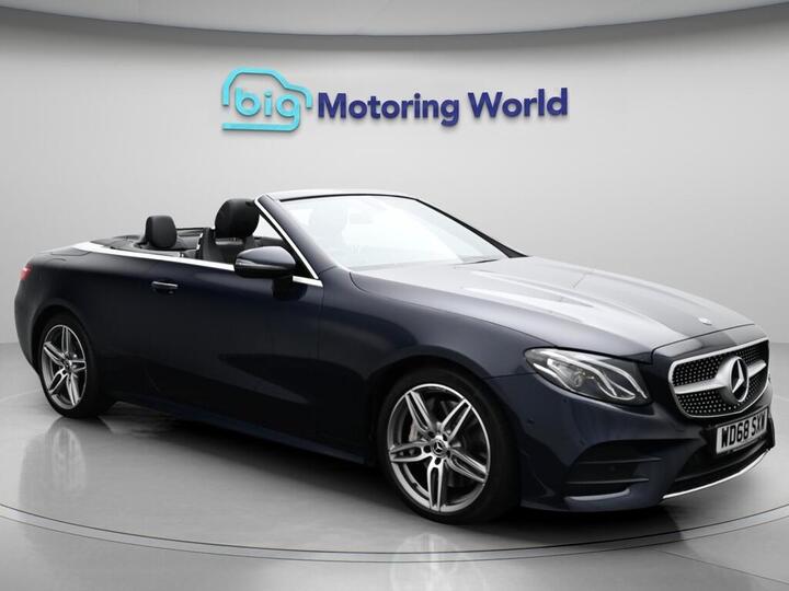 Mercedes-Benz E Class 2.0 E300 AMG Line Cabriolet G-Tronic+ Euro 6 (s/s) 2dr