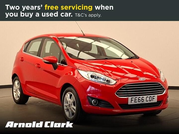 Ford Fiesta 1.0T EcoBoost Zetec Euro 6 (s/s) 5dr