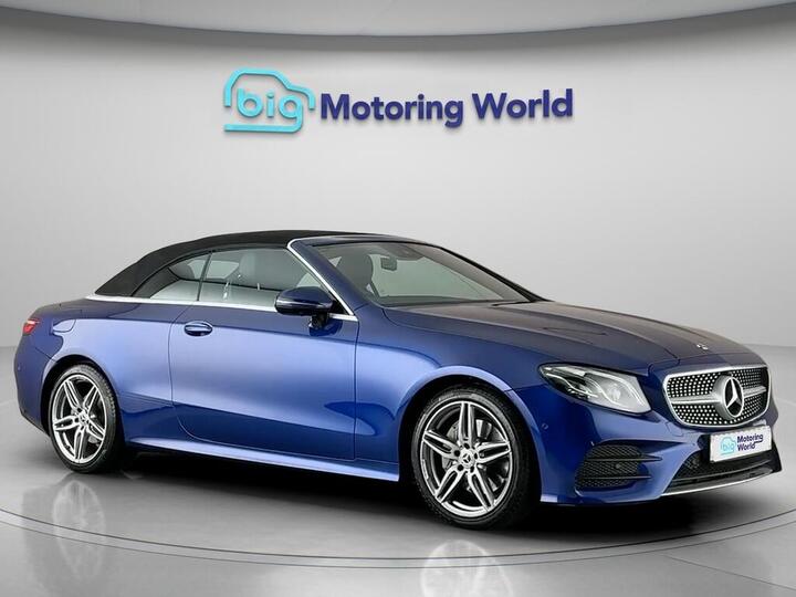 Mercedes-Benz E Class 2.0 E220d AMG Line (Premium) Cabriolet G-Tronic+ Euro 6 (s/s) 2dr