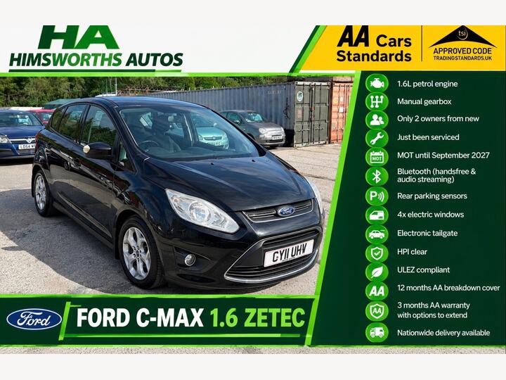 Ford C-Max 1.6 Zetec Euro 5 5dr