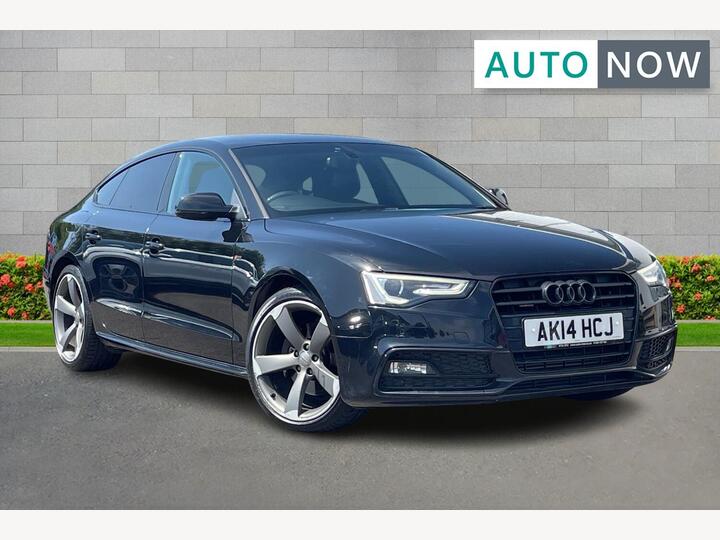 Audi A5 2.0 TFSI Black Edition Sportback S Tronic Quattro Euro 6 (s/s) 5dr