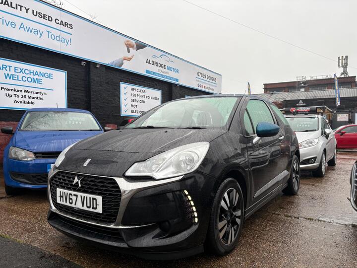 DS AUTOMOBILES DS 3 1.2 PureTech Chic Euro 6 (s/s) 3dr