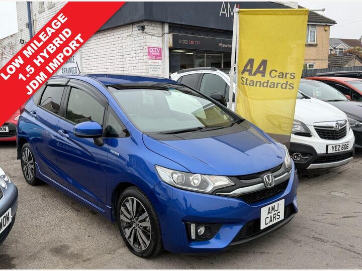 Honda FIT 1.5 Automatic Hybrid Petrol Hatchback Blue 5dr LOW MILEAGE HYBRID