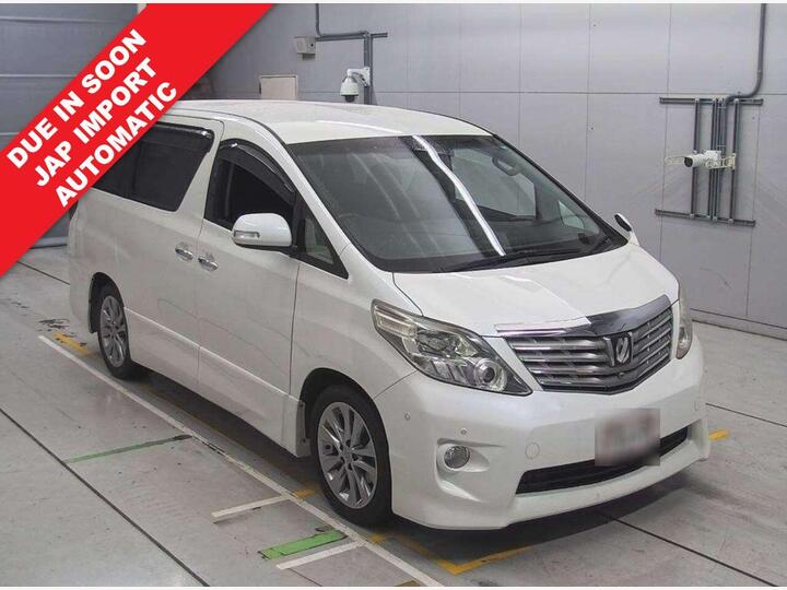 Toyota ALPHARD 2.4 Automatic Petrol White 5dr 7 SEATER/ NEW MOT/ SERVICE
