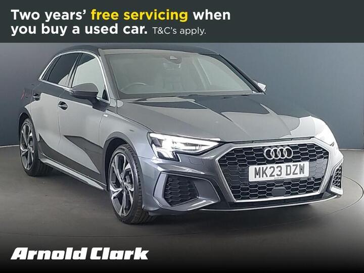 Audi A3 1.0 TFSI 30 S Line Sportback S Tronic Euro 6 (s/s) 5dr