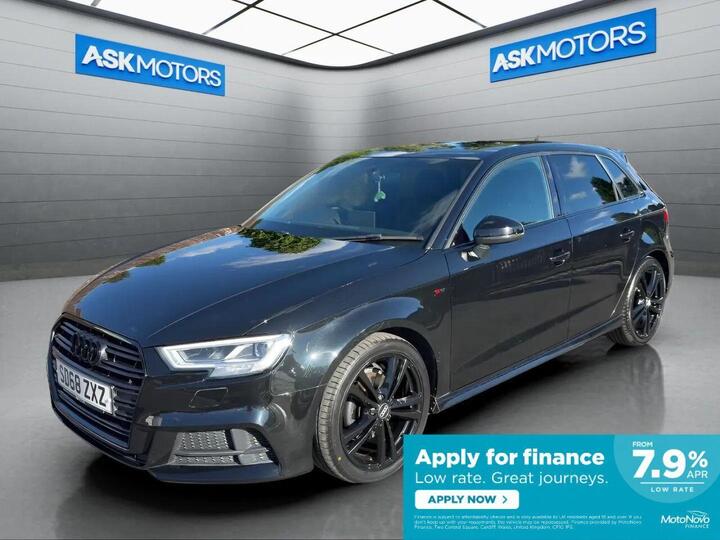 Audi A3 1.6 TDI 30 S Line Sportback S Tronic Euro 6 (s/s) 5dr