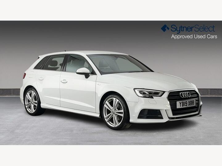 Audi A3 1.6 TDI 30 S Line Sportback S Tronic Euro 6 (s/s) 5dr
