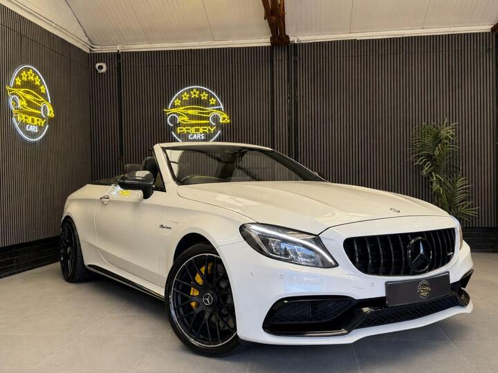 Mercedes-Benz C CLASS 4.0 C63 V8 BiTurbo AMG S (Premium) Cabriolet SpdS MCT Euro 6 (s/s) 2dr