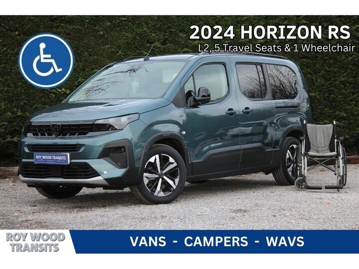 Peugeot Rifter GT Allied Horizon RS 5 Seats Plus Wheel Chair 1.5 5dr WAV Automatic Diesel