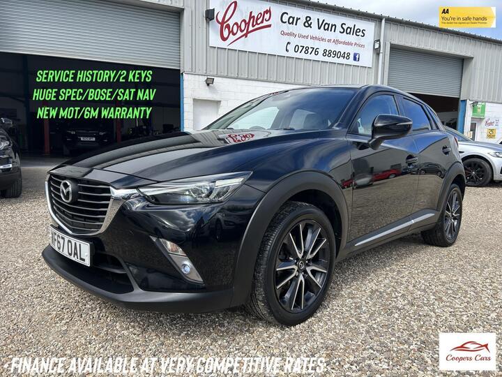 Mazda CX-3 2.0 SKYACTIV-G Sport Nav 4WD Euro 6 (s/s) 5dr