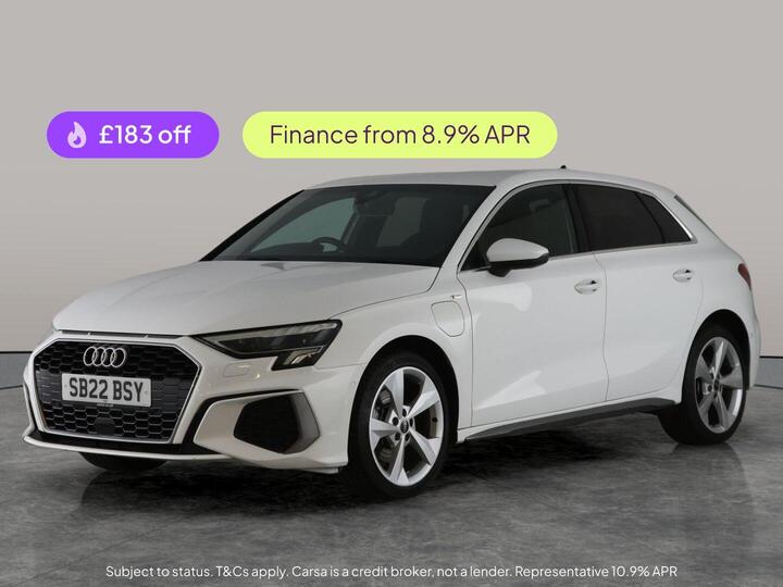Audi A3 1.4 TFSIe 40 S Line Sportback S Tronic Euro 6 (s/s) 5dr 13kWh