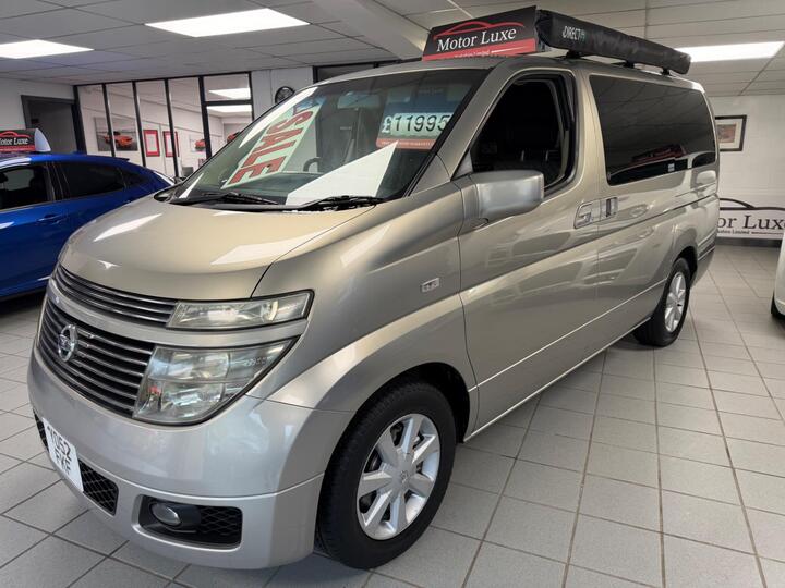 Nissan Elgrand 3.5 Auto MPV FULL CAMPER CONVERSION