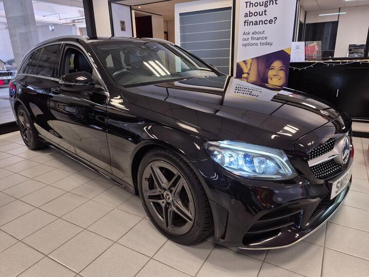Mercedes-Benz C Class 2.0 C220d AMG Line (Premium) G-Tronic+ Euro 6 (s/s) 5dr