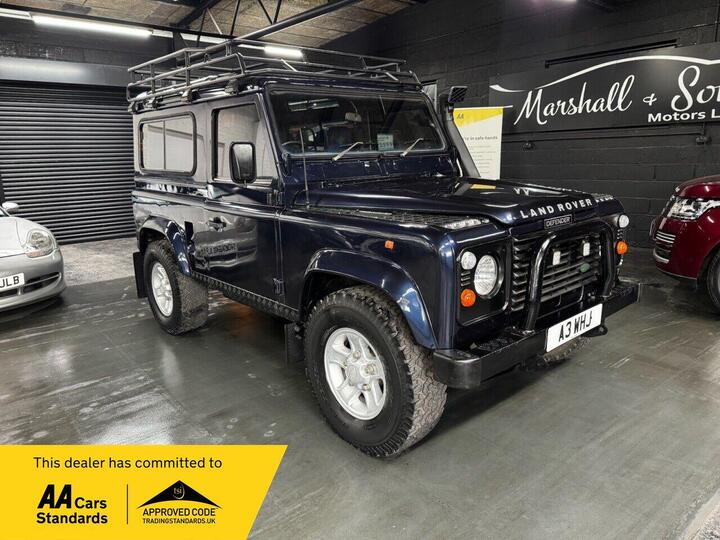 Land Rover DEFENDER 90 DEFENDER 90 200 TDI STATIONWAGON 200 TDI - BLUE LEATHER - 6 SEATS