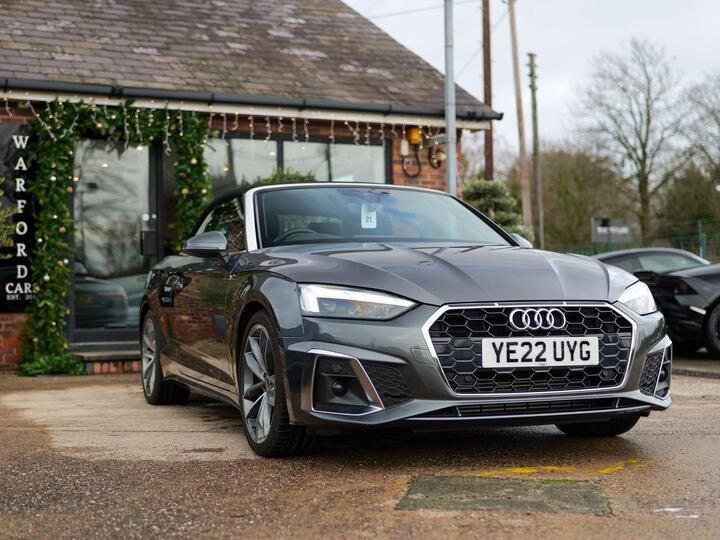 Audi A5 Cabriolet 2.0 TFSI 35 S Line S Tronic Euro 6 (s/s) 2dr