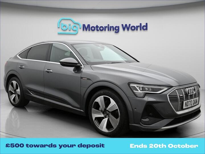 Audi E-tron 55 S Line Sportback Auto Quattro 5dr 95kWh
