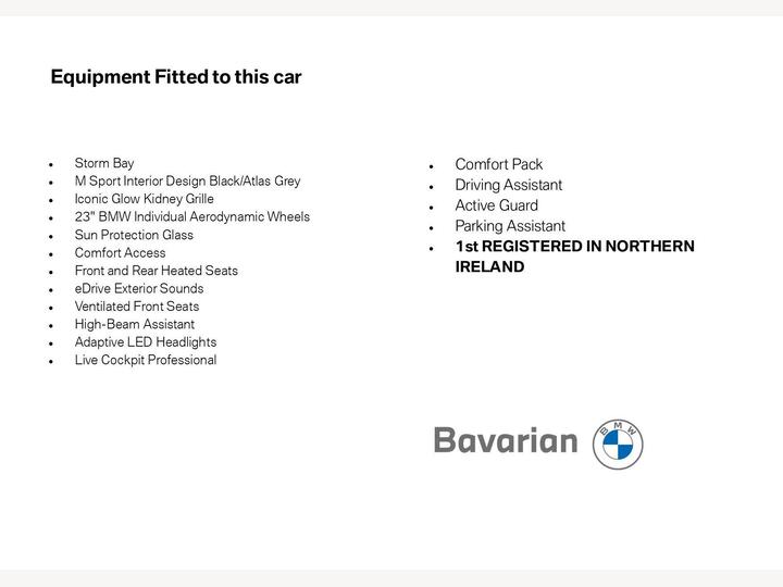 BMW IX 45 100.6kWh M Sport Auto XDrive 5dr (11kW Charger)