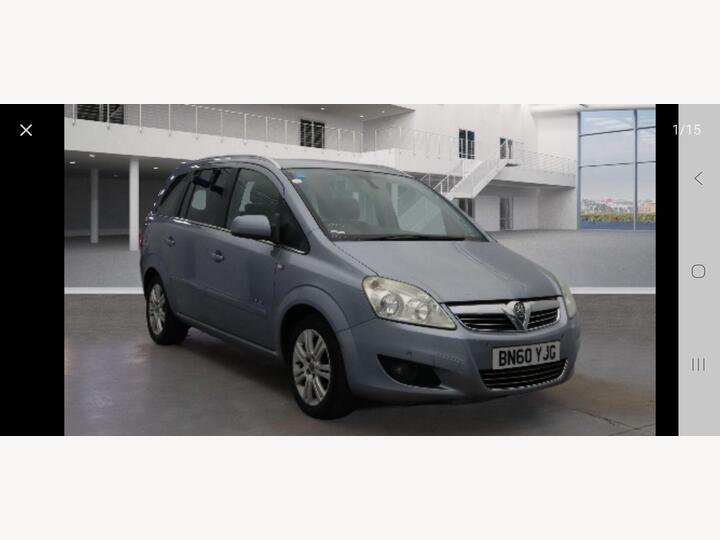 Vauxhall Zafira 1.9 CDTi Elite Auto Euro 4 5dr