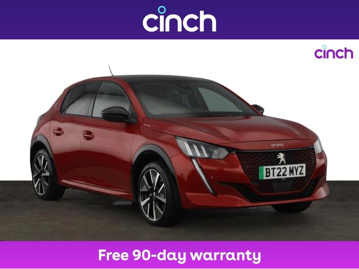 Peugeot E-208 50kWh GT Auto 5dr (7kW Charger)