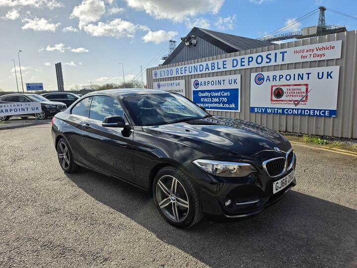 BMW 2 Series 2.0 220d Sport Auto Euro 6 (s/s) 2dr