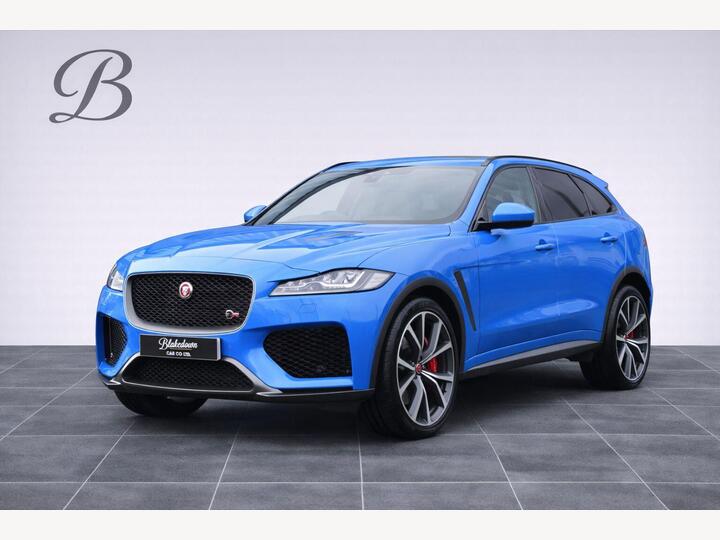 Jaguar F-PACE 5.0 V8 SVR Quickshift AWD Euro 6 (s/s) 5dr Jaguar F-PACE 5.0 V8 SVR Quickshift AWD Euro 6 (s/s) 5dr
