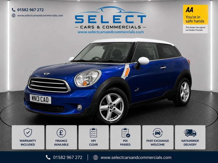 MINI PACEMAN 2.0 Cooper D Auto ALL4 Euro 5 3dr