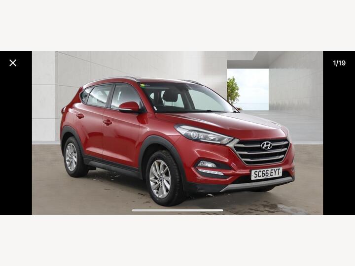 Hyundai TUCSON 1.7 CRDi Blue Drive SE Nav Euro 6 (s/s) 5dr
