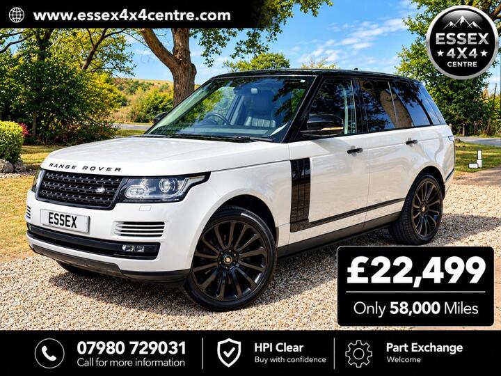 Land Rover RANGE ROVER 3.0 TD V6 Vogue Auto 4WD Euro 6 (s/s) 5dr