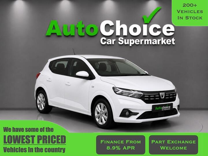 Dacia SANDERO 1.0 TCe Comfort Euro 6 (s/s) 5dr
