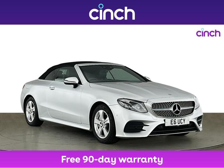 Mercedes-Benz E-Class 2.0 E220d AMG Line (Premium Plus) Cabriolet G-Tronic+ Euro 6 (s/s) 2dr Mercedes-Benz E-Class 2.0 E220d AMG Line (Premium Plus) Cabriolet G-Tronic+ Euro 6 (s/s) 2dr