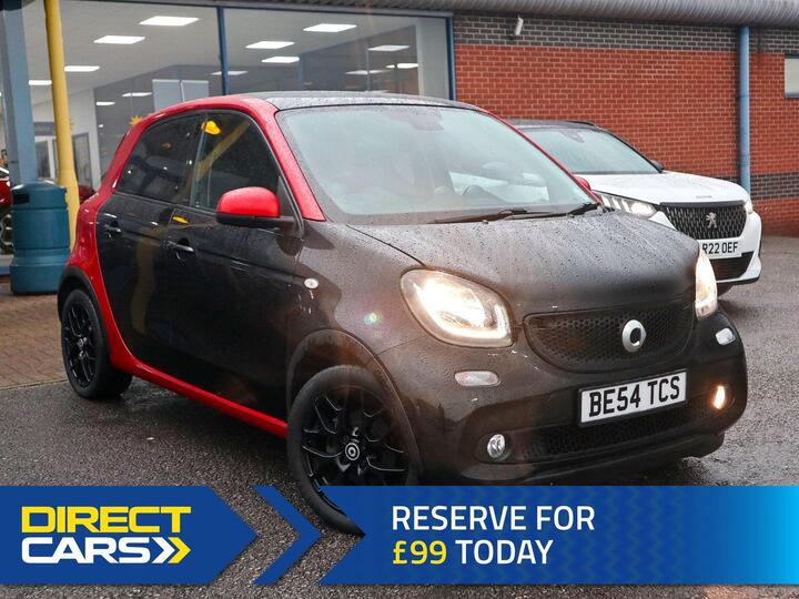 Smart Forfour 0.9T Prime Sport (Premium Plus) Twinamic Euro 6 (s/s) 5dr