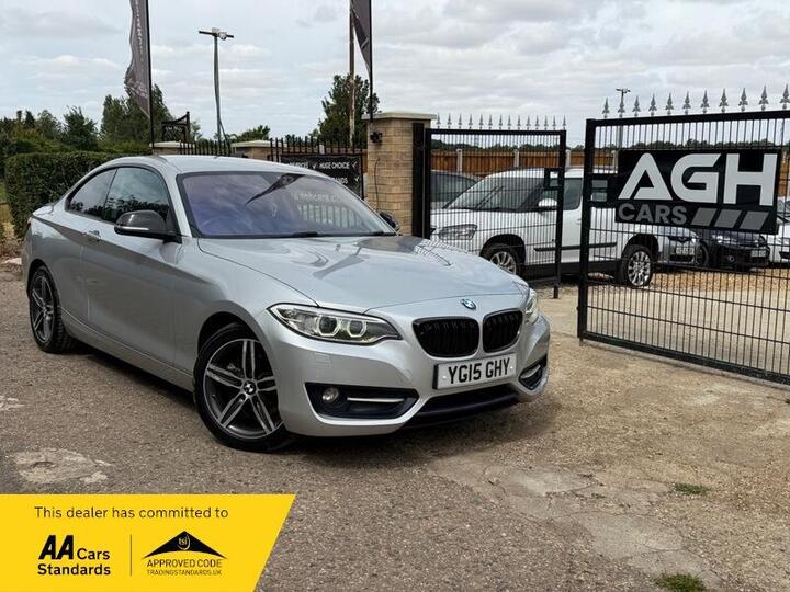 BMW 2 Series 2.0 220d Sport Euro 6 (s/s) 2dr