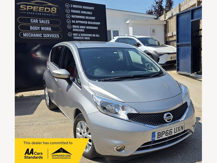 Nissan Note 1.2 Acenta Euro 6 (s/s) 5dr Nissan Note 1.2 Acenta Euro 6 (s/s) 5dr