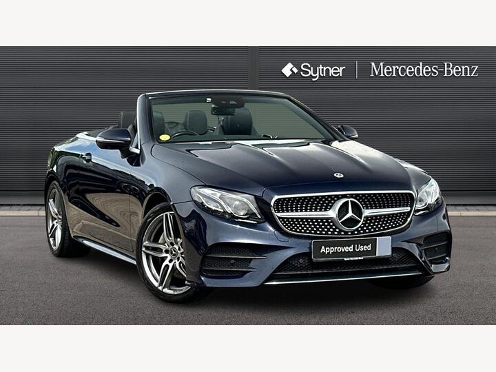 Mercedes-Benz E Class 2.0 E220d AMG Line (Premium) Cabriolet G-Tronic+ Euro 6 (s/s) 2dr Mercedes-Benz E Class 2.0 E220d AMG Line (Premium) Cabriolet G-Tronic+ Euro 6 (s/s) 2dr