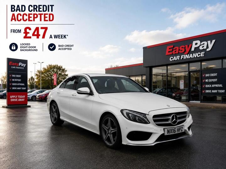 Mercedes-Benz C Class 1.6 C200d AMG Line G-Tronic+ Euro 6 (s/s) 4dr