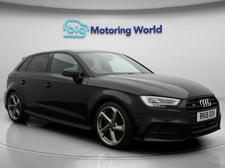 Audi S3 2.0 TFSI Black Edition Sportback S Tronic Quattro Euro 6 (s/s) 5dr