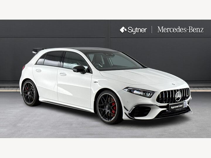 Mercedes-Benz A CLASS 2.0 A45 AMG S Plus 8G-DCT 4MATIC+ Euro 6 (s/s) 5dr Mercedes-Benz A CLASS 2.0 A45 AMG S Plus 8G-DCT 4MATIC+ Euro 6 (s/s) 5dr