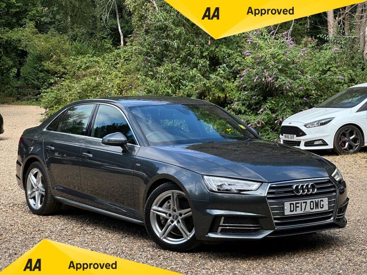 Audi A4 2.0 TDI S Line S Tronic Quattro Euro 6 (s/s) 4dr