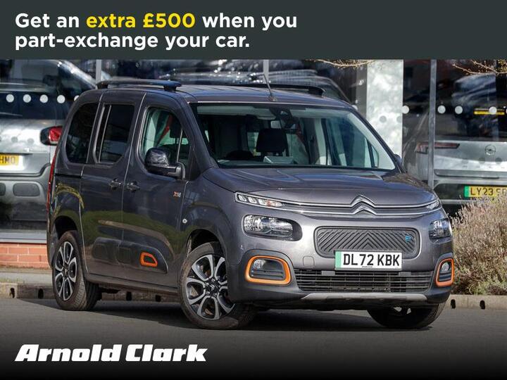 Citroen E-Berlingo 50kWh Flair XTR M Auto 5dr (7.4kW Charger)