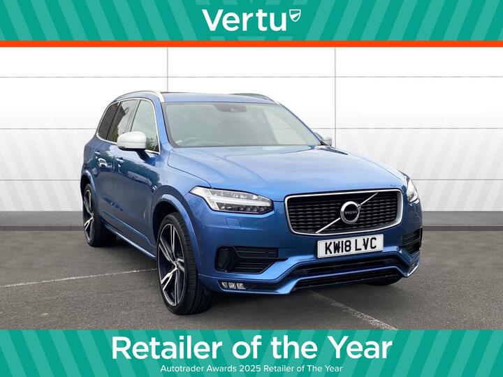 Volvo XC90 2.0 D5 PowerPulse R-Design Pro Auto 4WD Euro 6 (s/s) 5dr