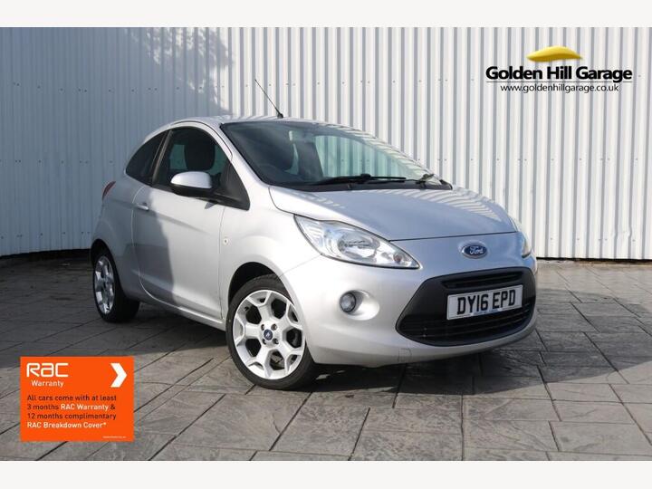 Ford KA ZETEC HATCHBACK 1.2 Zetec Euro 5 (s/s) 3dr
