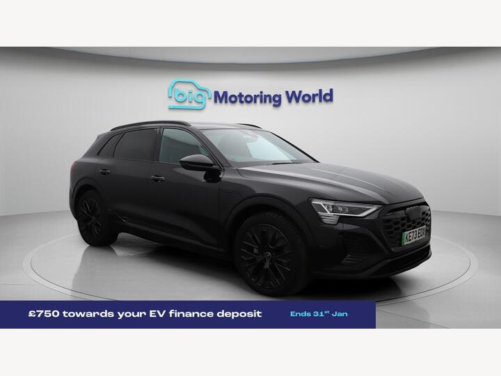Audi Q8 E-tron 55 Black Edition Auto Quattro 5dr 114kWh (11kW Charger)