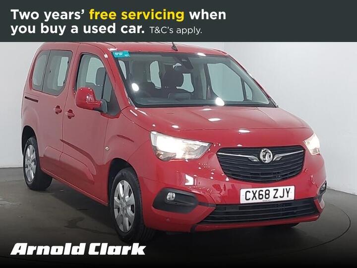 Vauxhall Combo Life 1.2 Turbo Energy Euro 6 (s/s) 5dr (7 Seat)