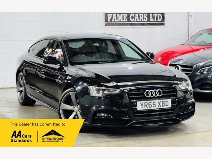 Audi A5 2.0 TDI Black Edition Plus Sportback Euro 6 (s/s) 5dr