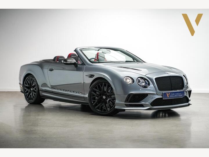 Bentley Continental 6.0 W12 GTC Supersports Auto 4WD Euro 6 2dr